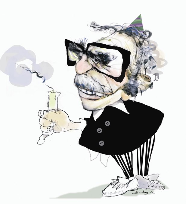 FOTOS: Una exposición reúne en Miami más de 40 caricaturas de Gabriel García Márquez 3 garcia marquez
