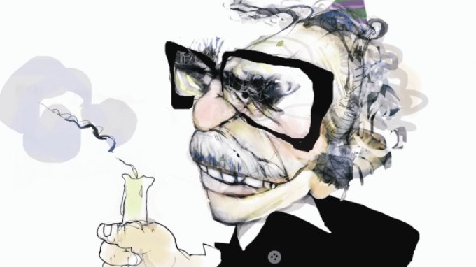 FOTOS: Una exposición reúne en Miami más de 40 caricaturas de Gabriel García Márquez