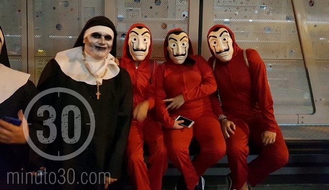 Policía entregó un balance de la celebración de Halloween en Medellín