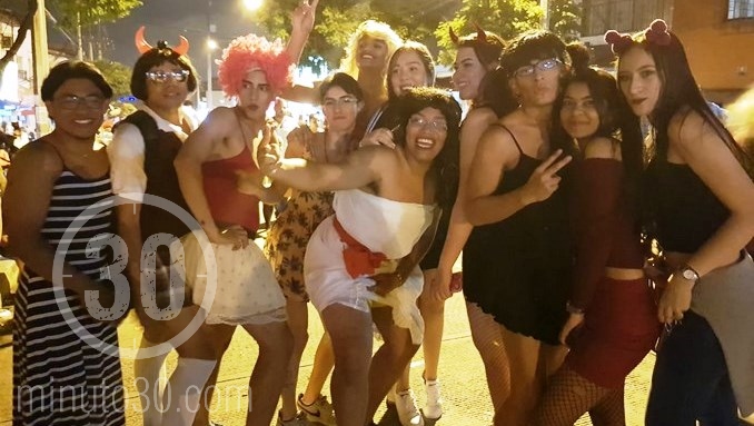 Policía entregó un balance de la celebración de Halloween en Medellín