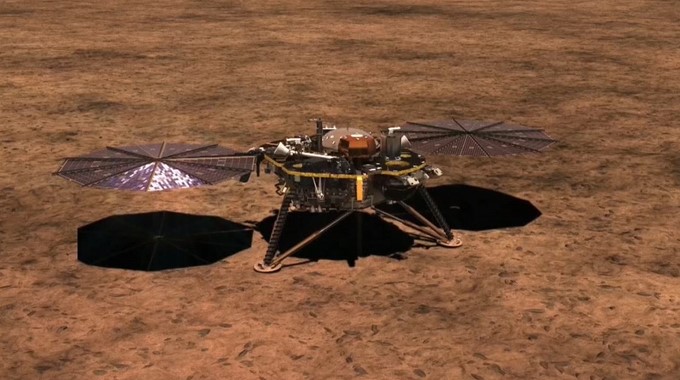 Foto: La sonda InSight ya se tomó la primera selfie en Marte