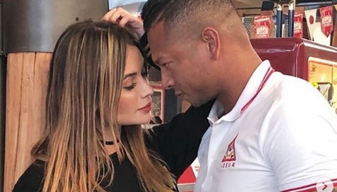 Sara Uribe y Fredy Guarín/ Foto tomada de Instagram: @sara_uribe