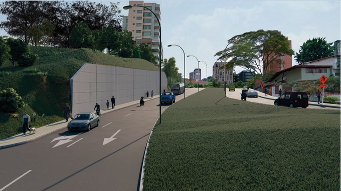 Ya comenzaron los trabajos de ampliación de la Av. El Poblado