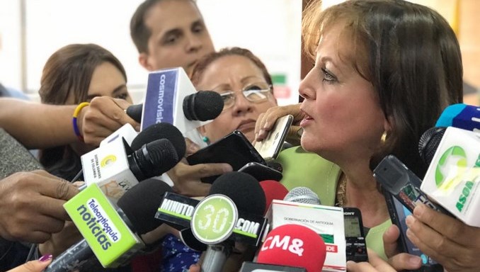 Victoria Eugenia Ramírez, secretaria de Gobierno de Antioquia