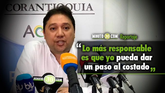 Alejandro González no va más como director de Corantioquia