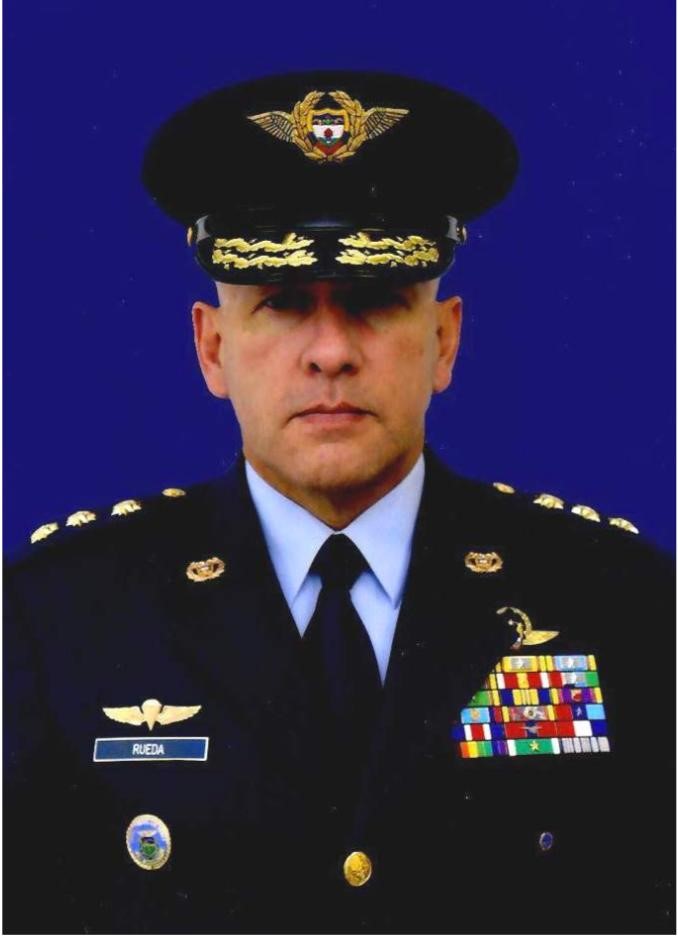General Ramsés Rueda Rueda, comandante Fuerza Aérea Colombiana