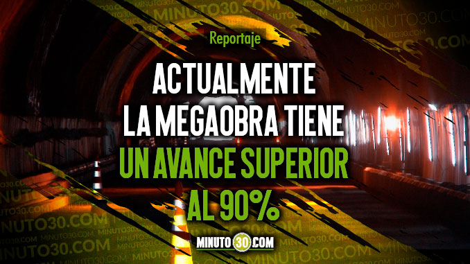 Reportaje: ¡Viaje al interior del Túnel de Oriente!, así avanza la obra