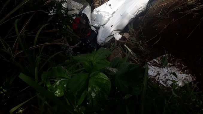 Dos personas muertas dejó el accidente de una aeronave en Frontino, Antioquia