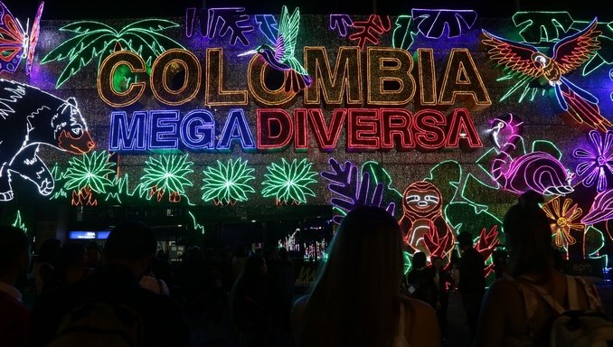 En este puente festivo la recomendación es visitar los Alumbrados Navideños de Medellín