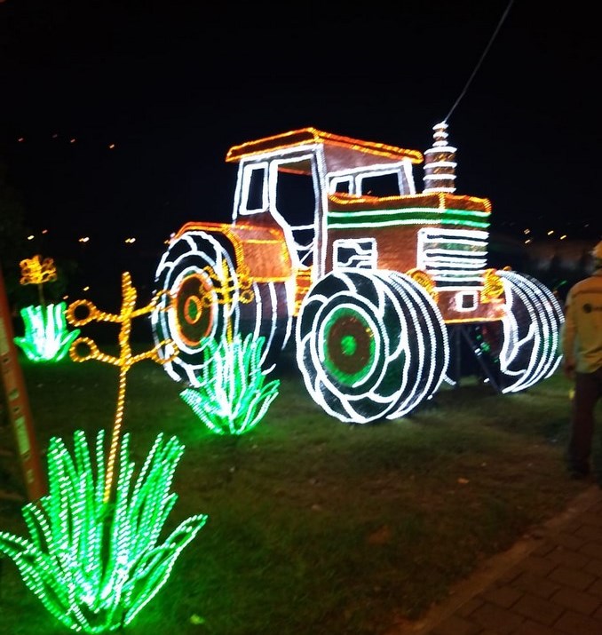 Así se ven los Alumbrados Navideños en los corregimientos de Medellín