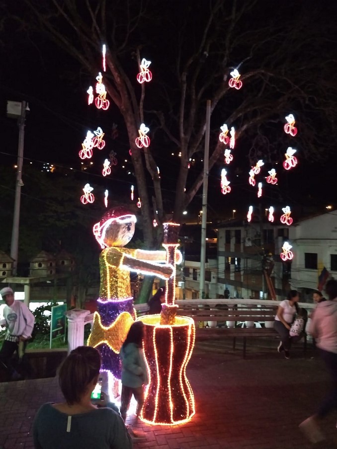 Así se ven los Alumbrados Navideños en los corregimientos de Medellín