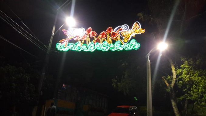 Así se ven los Alumbrados Navideños en los corregimientos de Medellín