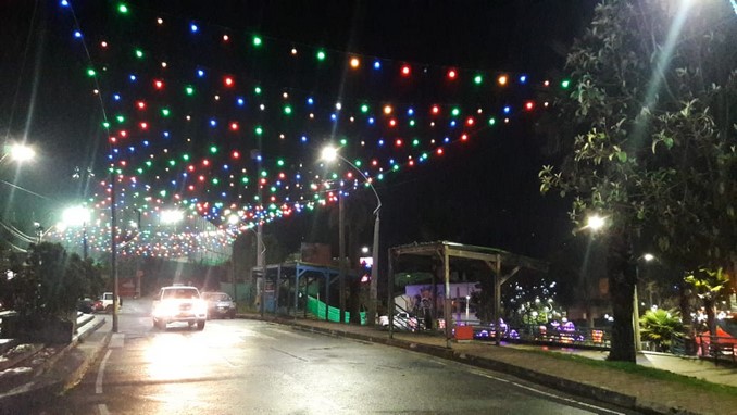 Así se ven los Alumbrados Navideños en los corregimientos de Medellín