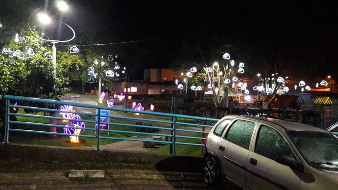 Así se ven los Alumbrados Navideños en los corregimientos de Medellín