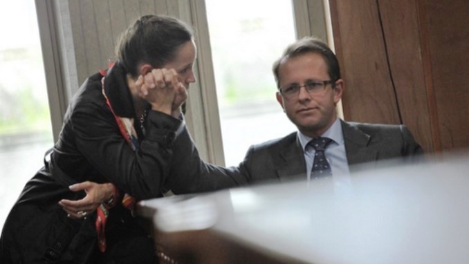 Catalina Serrano y Andrés Felipe Arias