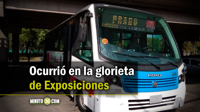 Atentaron contra un conductor de bus en la avenida 33 en Medellín