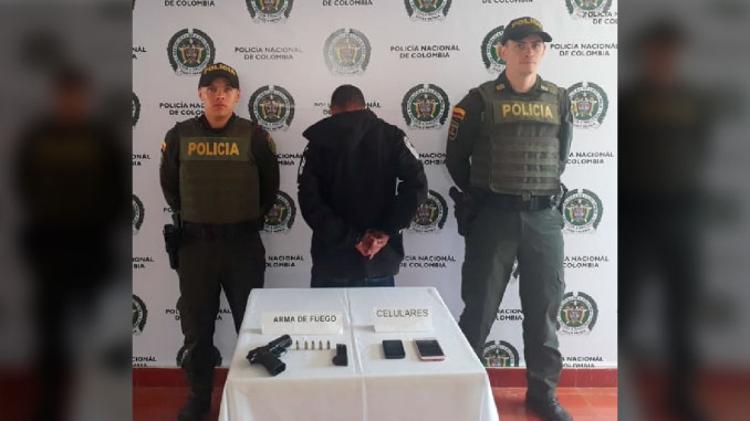 'Wilmar', presunto sicario del 'Clan del Golfo', cayó en el Suroeste antioqueño