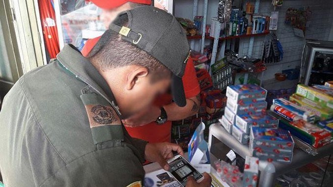 Celulares contrabando recuperados en Meta