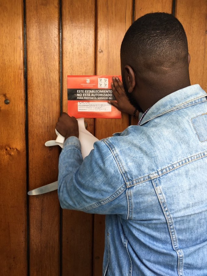 cierre clínica estética Alameda