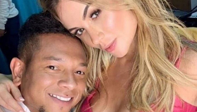 Sara Uribe y Fredy Guarín/ Foto tomada de Instagram: @sara_uribe