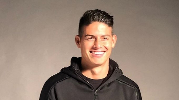 James Rodríguez. Foto tomada de Instagram: @jamesrodriguez10