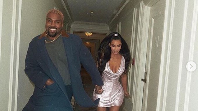 Kanye West y Kim Kardashian/ Tomada de Instagram: @kimkardashian