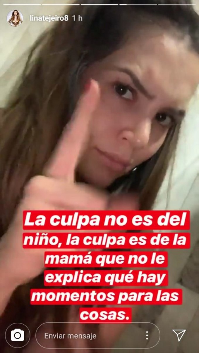 Lina Tejeiro/ Tomada de Instagram: @linatejeiro8