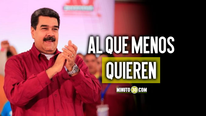maduro1 Maduro sigue siendo el personaje político con mayor desaprobación en Colombia, según Gallup Poll