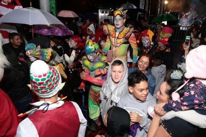 Así se vivió en Ritual de Encendido de los Alumbrados Navideños en Medellín