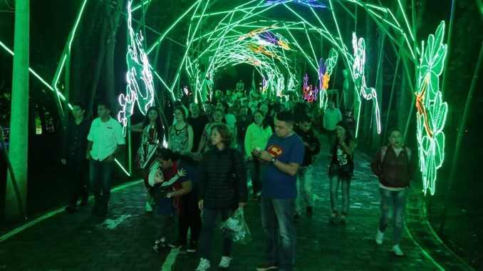 Así se vivió en Ritual de Encendido de los Alumbrados Navideños en Medellín