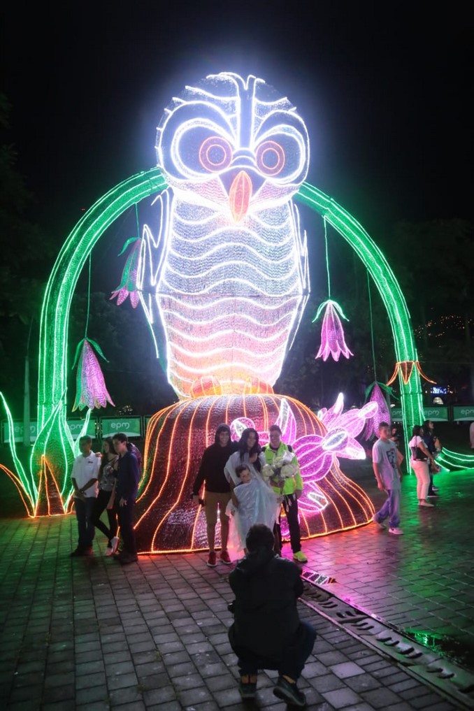 Así se vivió en Ritual de Encendido de los Alumbrados Navideños en Medellín