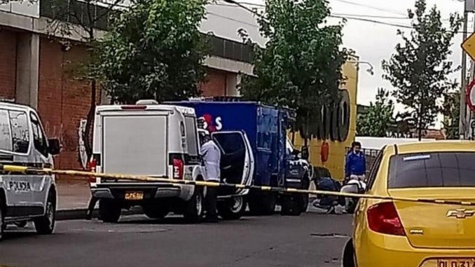Robo carro valores Bogotá