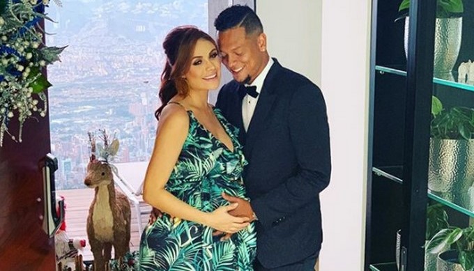 Sara Uribe y Fredy Guarín/ Tomada de Instagram: @fguarin13