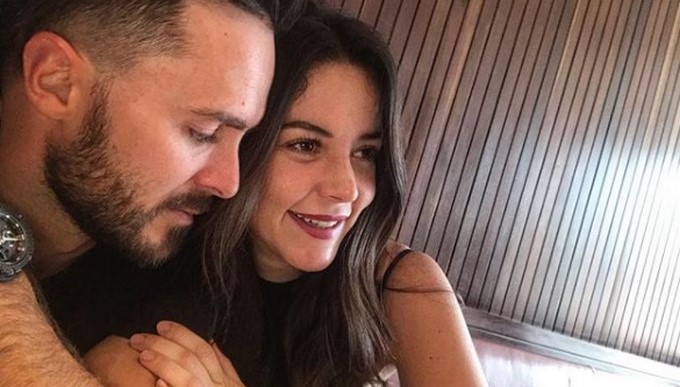 Maleja Restrepo y Tatán Mejía. Foto tomada de Instagram: @tatanmejia