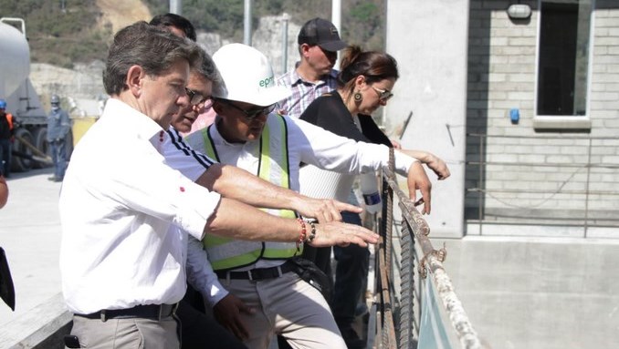 Visita gobernador de Antioquia a Hidroituango
