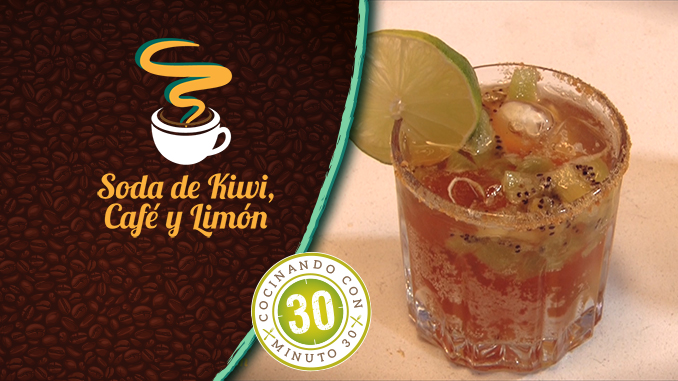 EN VIDEO: Prepara una Soda de Kiwi, Café y Limón como todo un profesional 3 678 portada SODA DE KIWI CAFE Y LIMON
