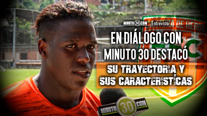 Brayan Lucumí llega con “actitud y ganas de aportarle goles a Envigado”