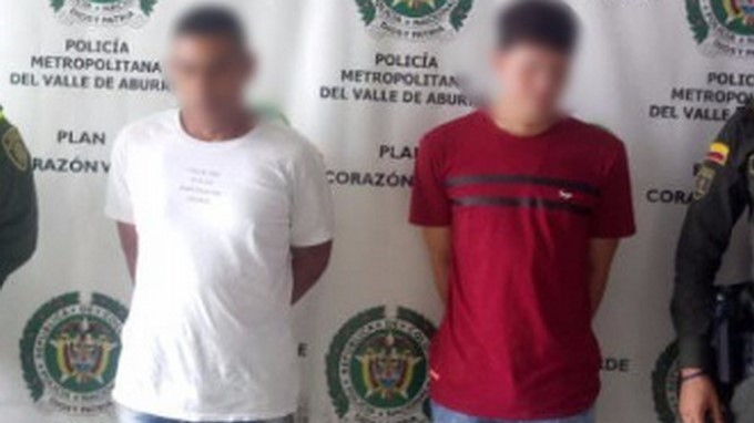 Se habrían robado "lo del día" de un camión de alimentos 3 Capturados itagui2