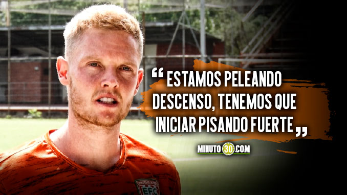 George Saunders preparado para reaparecer con Envigado en 2019