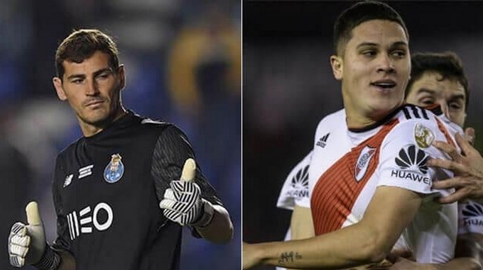 Iker Casillas le jugó una broma a Juan Fernando Quintero por sus habilidades en el baloncesto