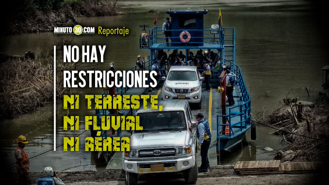 Transporte por Hidroituango vuelve a su normalidad