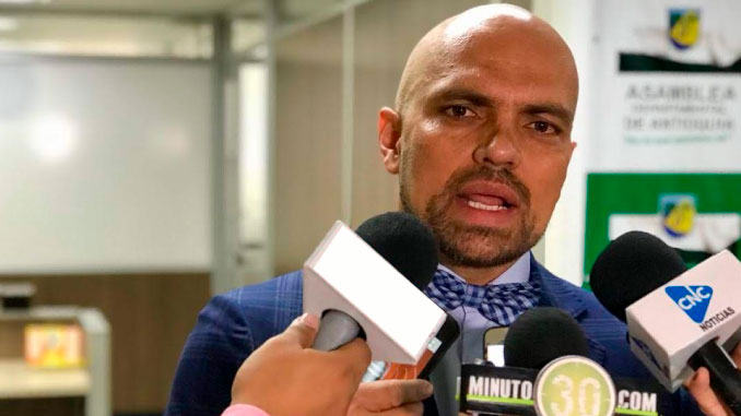 El diputado Wilson Gómez