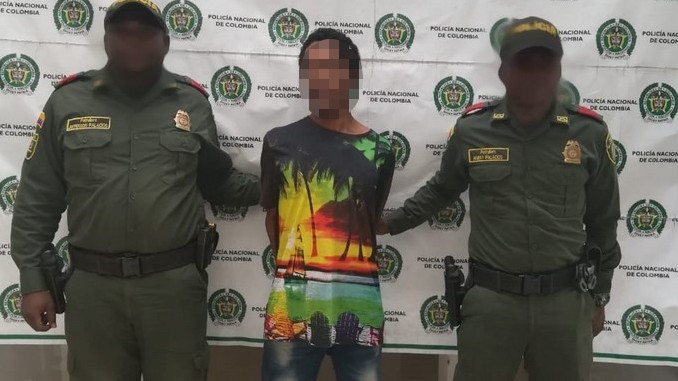 VIDEO: Alias "Pablo" tiene 24 anotaciones judiciales y lo cogieron por hurto en Chocó 2 capturado choco1
