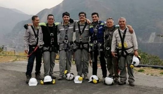 Ellos 7 realizaron el cierre de compuertas de la casa de máquinas de Hidroituango