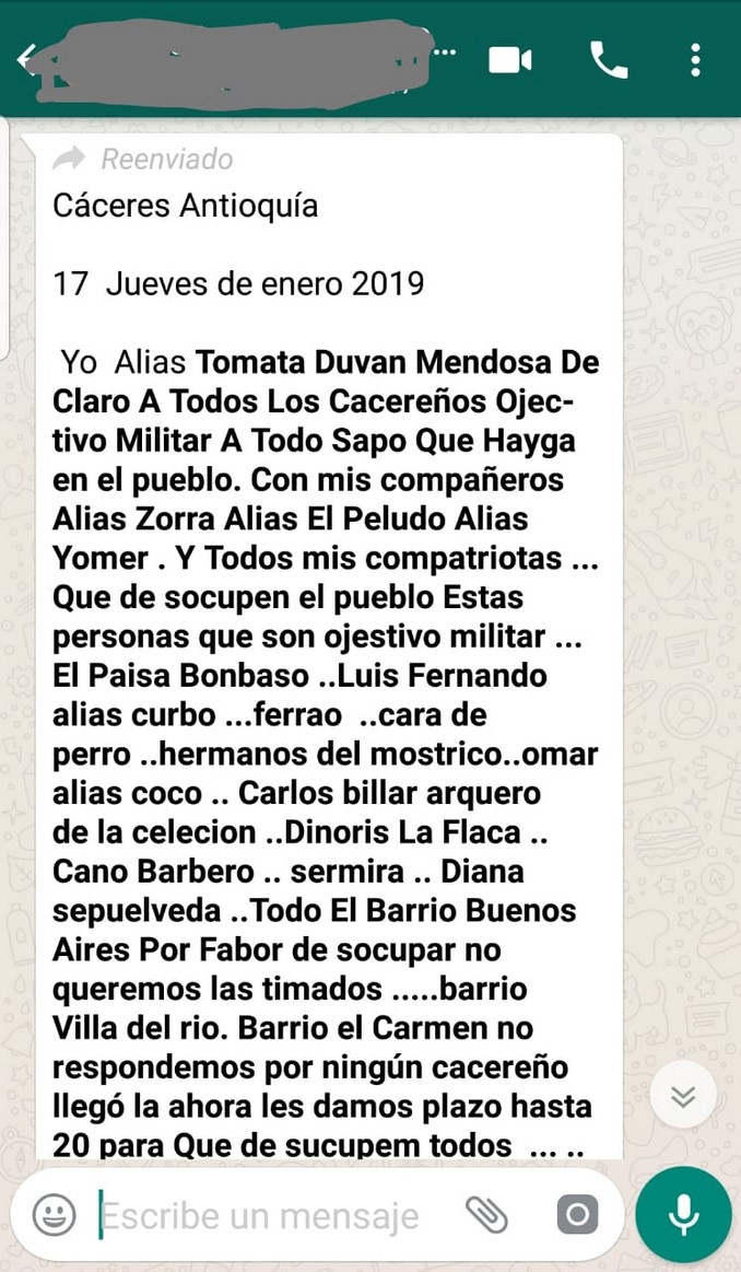 Masiva captura de integrantes del 'Clan del Golfo' y 'Los Caparrapos' en el Bajo Cauca. Conozca los detalles