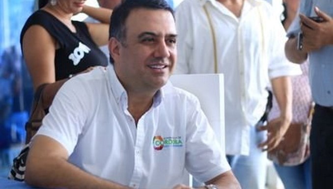 El gobernador de Córdoba, Edwin Besaile