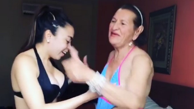 Daneidy Barrera, mejor conocida como "Epa Colombia" y su abuela/ Tomada de Instagram: @epa_colombia