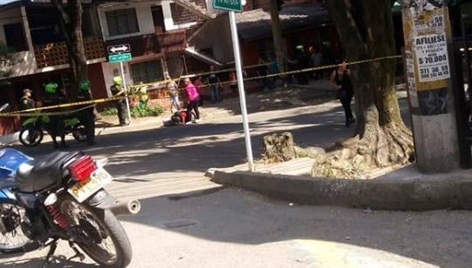 EN FOTOS: Hombre fue baleado en Belén, cuando se subía a un bus 5 homicidio belen 15 01 2019 1