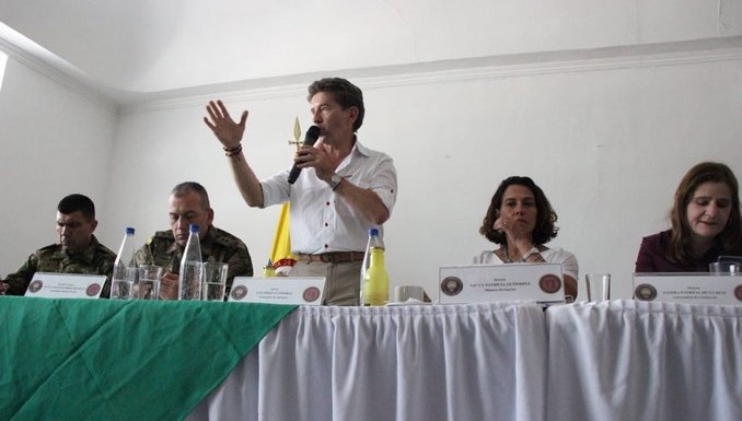 Gobernador Luis Pérez celebró captura de los presuntos responsables de la masacre en Yarumal