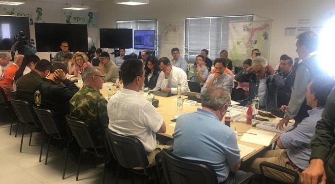 En Puesto de Mando Unificado definen el cierre de compuerta de casa de máquinas de Hidroituango